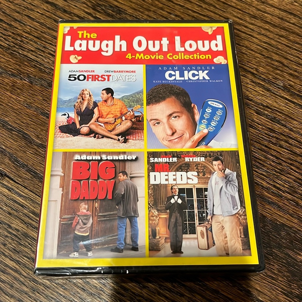 Adam Sandler 4 movie collection- new unopened